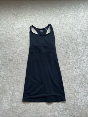 Black Racerback Athletic Dress